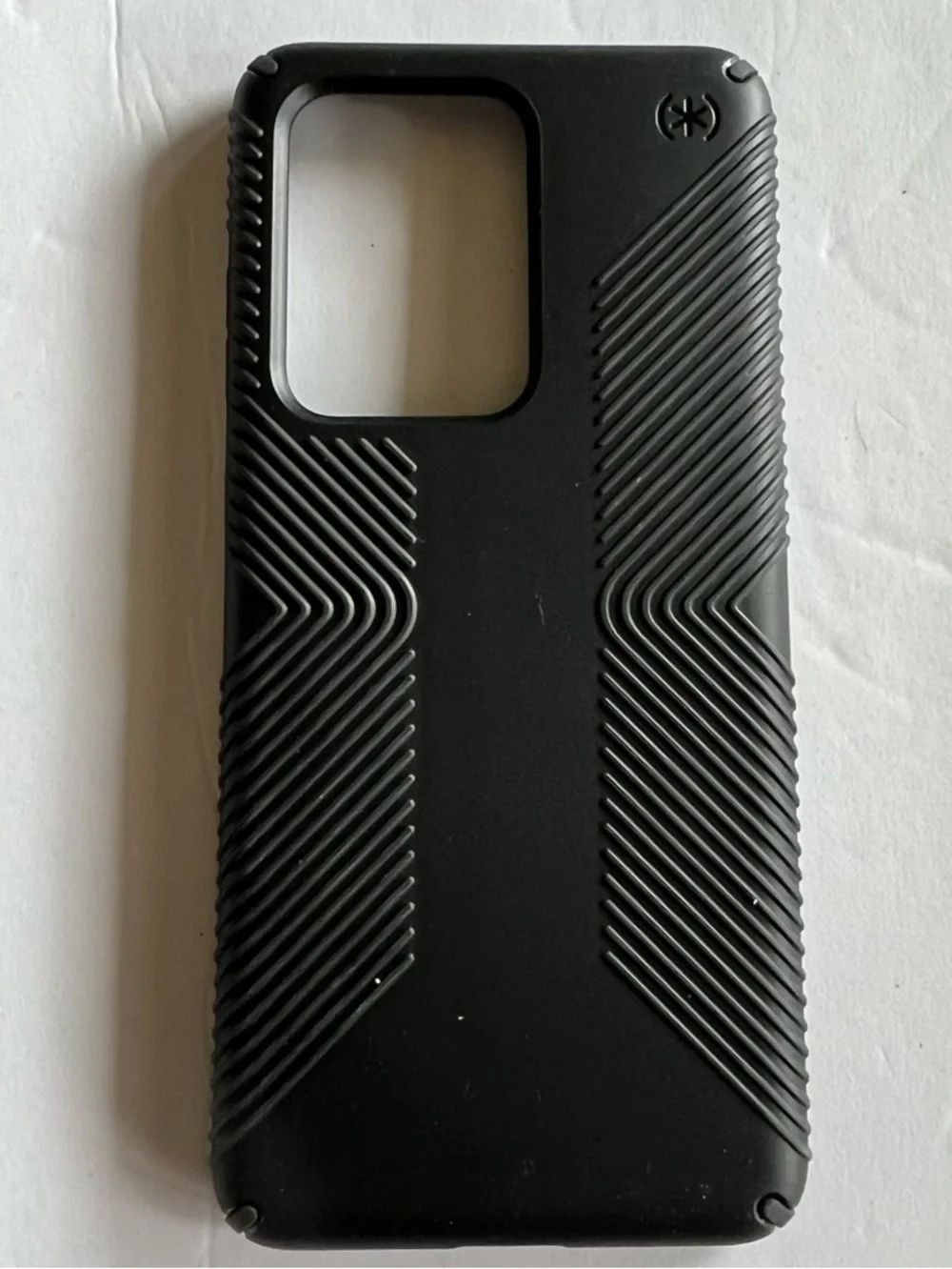 Speck Presidio Grip Cell Phone Case For Samsung Galaxy S20 Ultra 5G Black Open